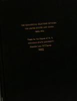 The commercial relations between the United States and China, 1893-1914