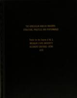 The Venezuelan broiler industry : structure, practices and performance