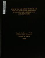 Effect of time and method of seeding and corn row width on the establishment of various species interseeded as a cover crop in corn