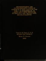 Spectrophotometric and spectrofluorometric studies of complexing of some lanthanide ions with 1, 10-phenanthroline, its 5-methyl and 5-nitro derivatives, sulfosalicylic acid, salicylic acid, and salicylaldehyde