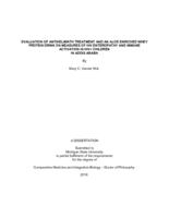 Evaluation of antihelminth treatment and an aloe enriched whey protein drink on measures of HIV enteropathy and immune activation in HIV+ children in Addis Ababa