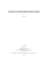 The impact of audio phone reminders on Kenya farmers' knowledge and uptake of drought tolerant (DT) maize