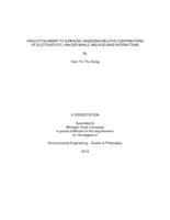 Virus attachment to surfaces : assessing relative contributions of electrostatic, van der Waals, and acid-base interactions