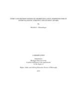 Ethics and decision-making by higher education administrators in intercollegiate athletics and student affairs