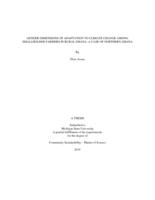 Gender dimensions of adaptation to climate change among smallholder farmers in rural Ghana : a case of northern Ghana