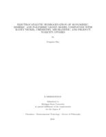 Electrocatalytic hydrogenation of monomeric, dimeric, and polymeric lignin model compounds with Raney nickel : chemistry, mechanistic, and product toxicity studies