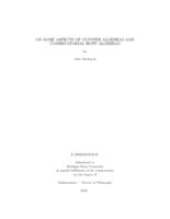 On some aspects of cluster algebras and combinatorial Hopf algebras