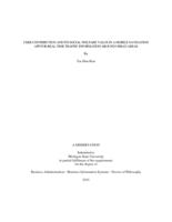 User contribution and its social-welfare value in a mobile navigation app for real-time traffic information around urban areas