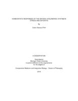 Homeostatic responses of the enteric cholinergic system in stress and enteritis