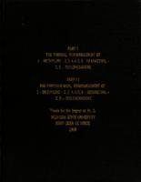 Part I:  The thermal rearrangement of 1-methylene-2,3,4,4,5,6-hexamethyl-2,5-cyclohexadiene. Part II: the photochemical rearrangement of 1-methylene-2,3,4,4,5,6-hexamethyl-2,5-cyclohexadiene