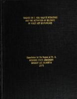 Studies on E. coli sulfite reductase and the activation of selenate by yeast ATP sulfurylase