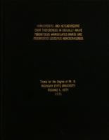 Homospecific and heterospecific odor preferences in sexually-naive Peromyscus maniculatus bairdi and Peromyscus leucopus noveboracensis