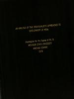 An analysis of two individualistic approaches to development in India