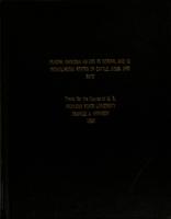 Plasma ammonia values in normal and in pathological states of cattle, dogs, and rats