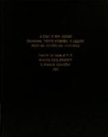 A study of non-student educational theatre attenders in selected heartland colleges and universities