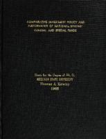 Comparative investment policy and performance of national unions' general and special funds