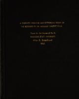 A thematic analysis and rhetorical study of the sermons of Dr. Norman Vincent Peale