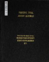 Principal ideal Jordan algebras