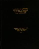 A theoretical and experimental investigation of the mechanisms of the hydrogen-fluoride pulsed chemical laser