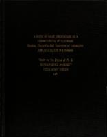 A study of value orientation as a characteristic of secondary school students and teachers of chemistry and as a factor in learning