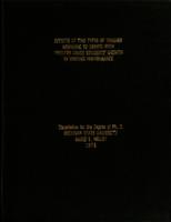 Effects of two types of teacher response to essays upon twelfth grade students' growth in writing performance