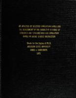 An analysis of selected simulation games and the assessment of the subjective feelings of students and teachers who use simulation games in social studies instruction