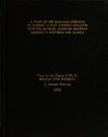 A study of the guidance resources of students in high schools affiliated with the National Union of Christian Schools in Michigan and Illinois