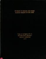 Pathology of inorganic and organic selenium toxicosis in young swine