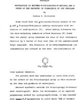 Preparation of erythro-3-cyclopropyl-2-butanol and a study of formolysis of its tosylate