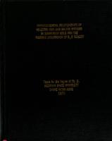 Physicochemical relationships of selected iron and sulfur systems in submerged soils and the possible occurrence of H₋b2₋sS toxicity