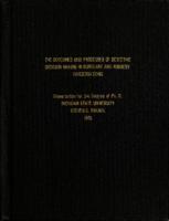 Outcomes and processes of detective decision making in burglary and robbery investigations