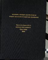 Masculinity, femininity and perception of warmth and saliency in parent-son relationships