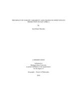 The impact of climate variability and change on sweet potato production in East Africa