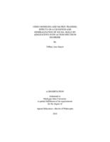 Video modeling and matrix training : effects on acquisition and generalization of social skills by adolescents with autism spectrum disorder