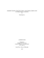 Children's rights, child well-being, and material deprivation in international contexts