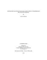 Bittersweet nature of nostalgia and its impact on depression related help-seeking