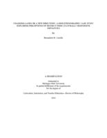 Changing lanes or a new direction? : a mini-ethnographic case study exploring perceptions of district-wide culturally responsive initiatives