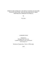 Peridynamic modeling and impact testing of dynamic damage, fracture, and failure process in fiber-reinforced composite materials