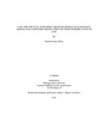 Loss and Survival : exploring the Development of Sustenance among Unaccompanied Minors Through Their Interpretation of Loss