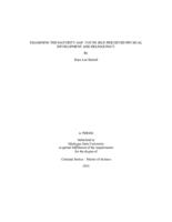 Examining the maturity gap : youth self-perceived physical development and delinquency