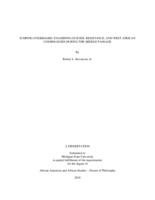 JUMPING OVERBOARD : EXAMINING SUICIDE, RESISTANCE, AND WEST AFRICAN COSMOLOGIES DURING THE MIDDLE PASSAGE