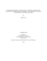 PURPOSE DEVELOPMENT, ACCULTURATION, AND IDENTITY AMONG SOUTH SUDANESE UNACCOMPANIED REFUGEE MINORS : A MULTIMETHOD ANALYSIS OF LONGITUDINAL ADJUSTMENT OUTCOMES