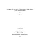 Cost Prediction and Life Cycle Assessment of Woody Biomass Supply-Chain in Michigan