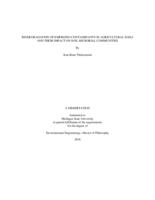 Biodegradation of emerging contaminants in agricultural soils and their impact on soil microbial communities