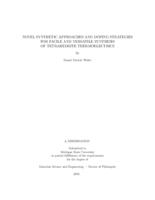 Novel synthetic approaches and doping strategies for facile and versatile synthesis of tetrahedrite thermoelectrics