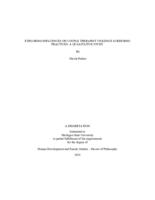 Exploring influences on couple therapist violence screening practices : a qualitative study