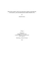 Perceived variety, basic psychological needs, and exercise motivation : a self-determination theory perspective