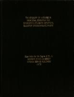 The adequacy of a course in vocational education for handicapped students for special education undergraduate majors