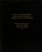 Preparation of teachers of the mentally impaired : candidates' perceptions and achievement of specific teaching competencies