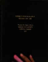 Response to crisis : an analysis of New Haven, 1638-1665